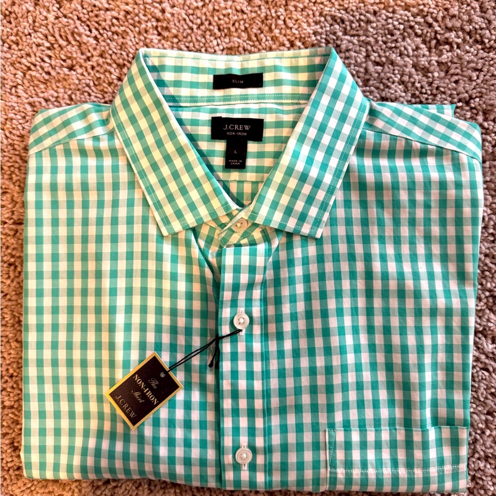 J crew button up